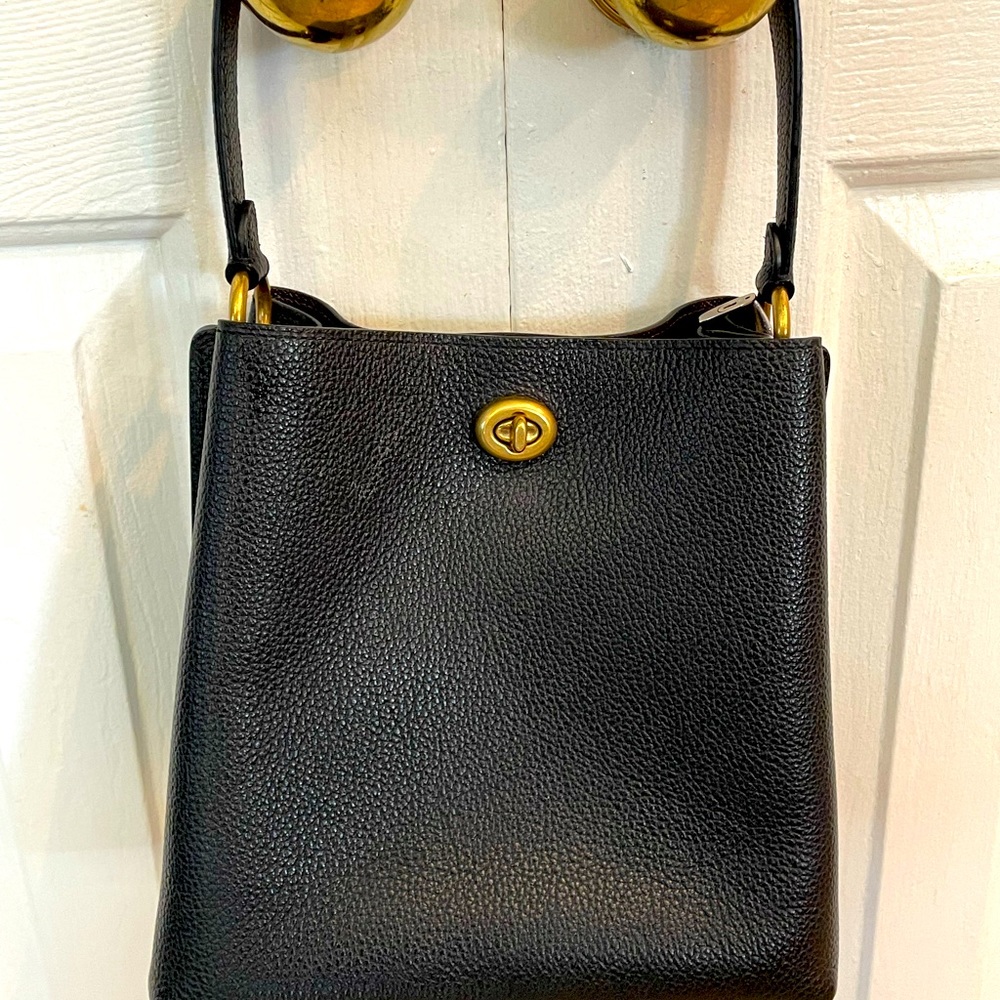 Coach Charlie Bucket Bag Black